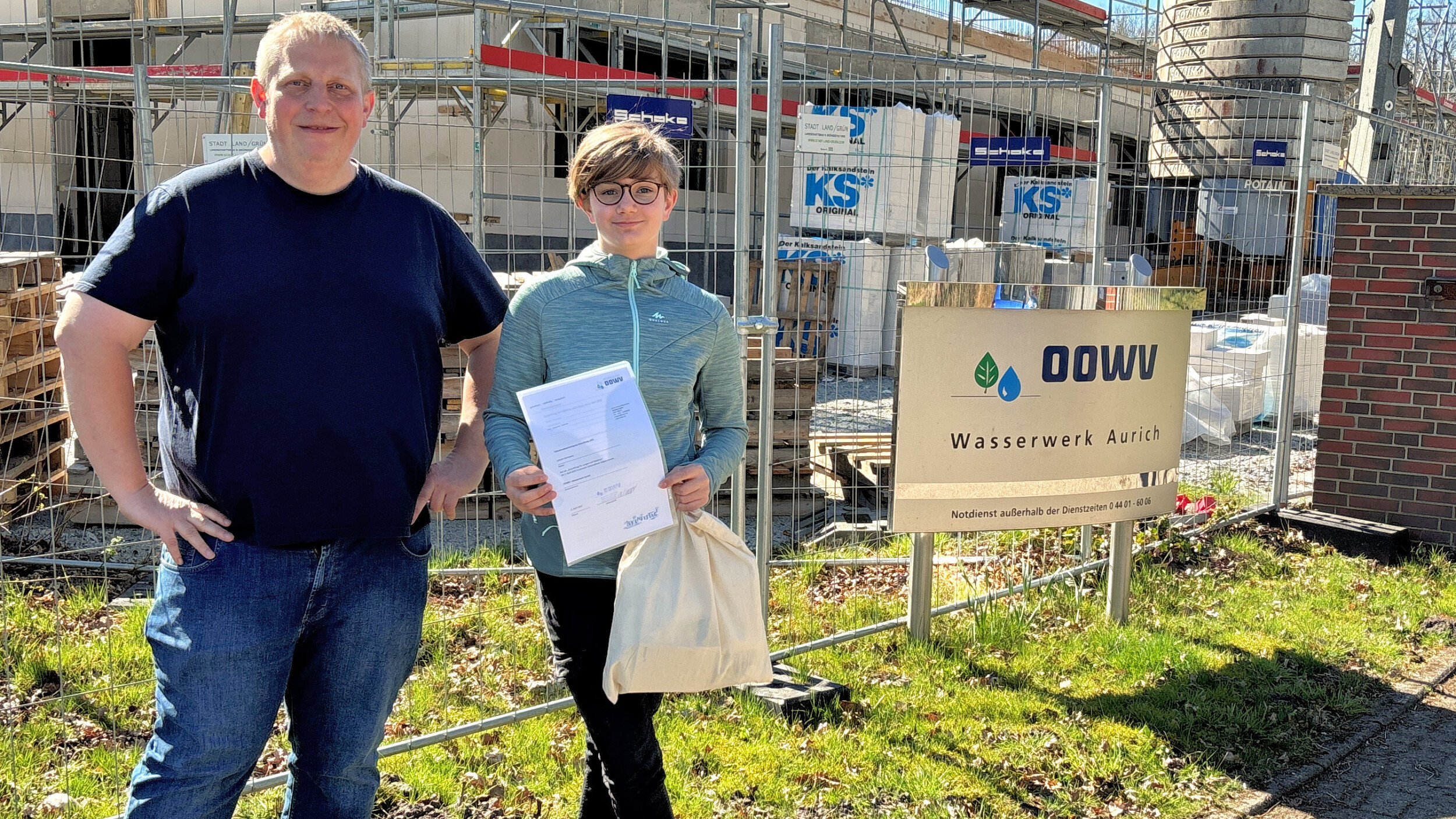 OOWV Zukunftstag Wasserwerk Aurich