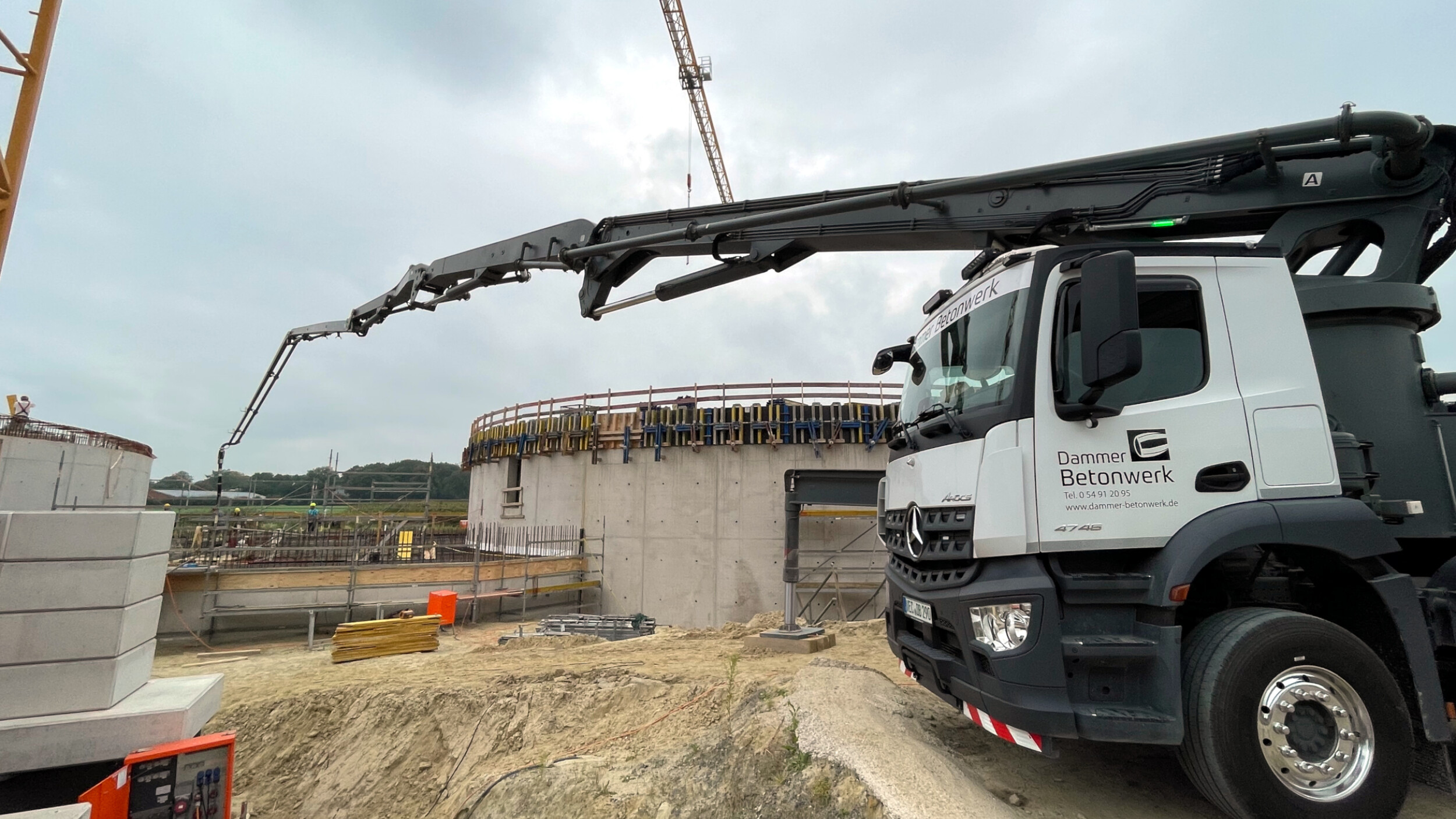 Bau Pumpwerk Kneheim