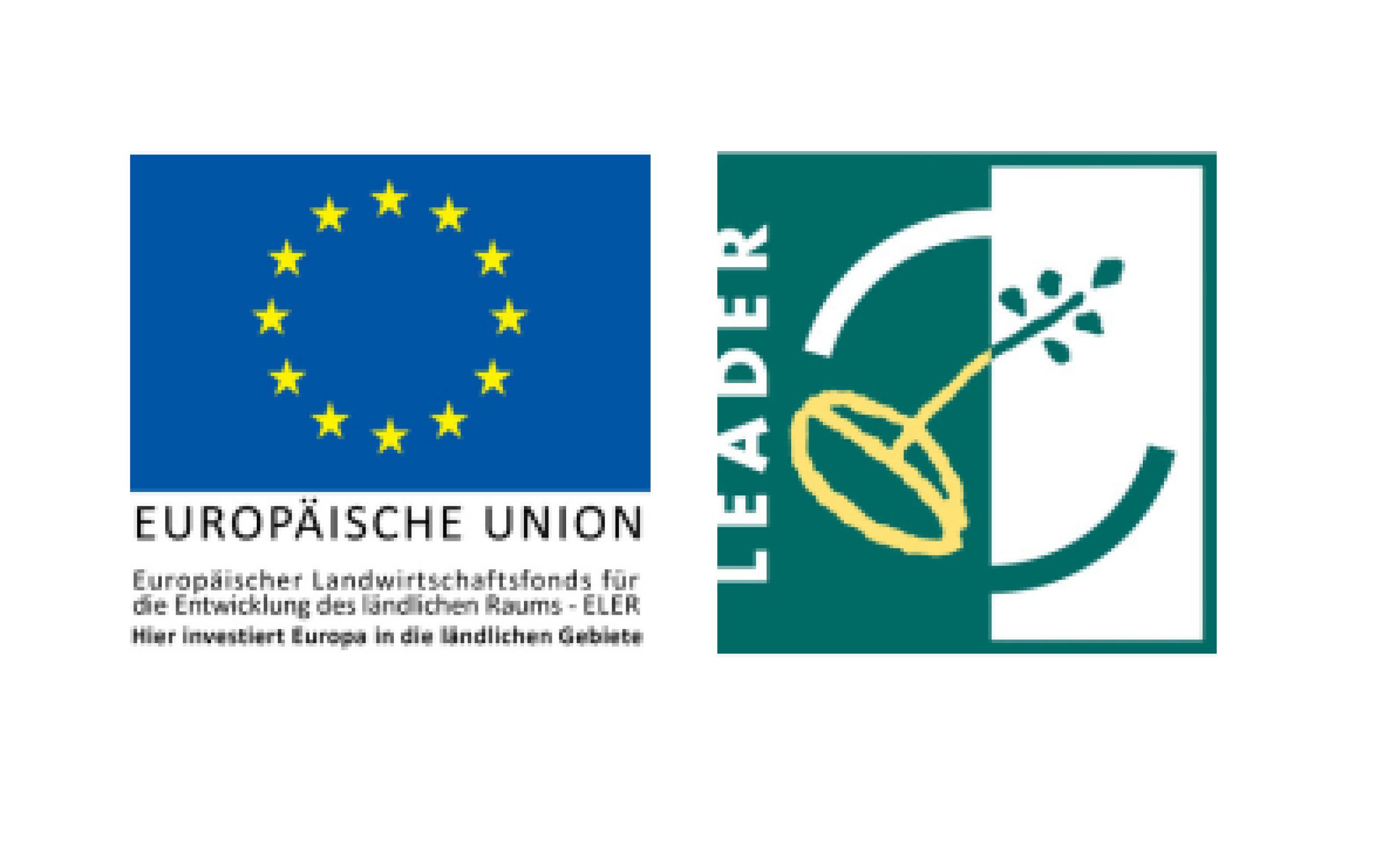 Logos EU und Leader
