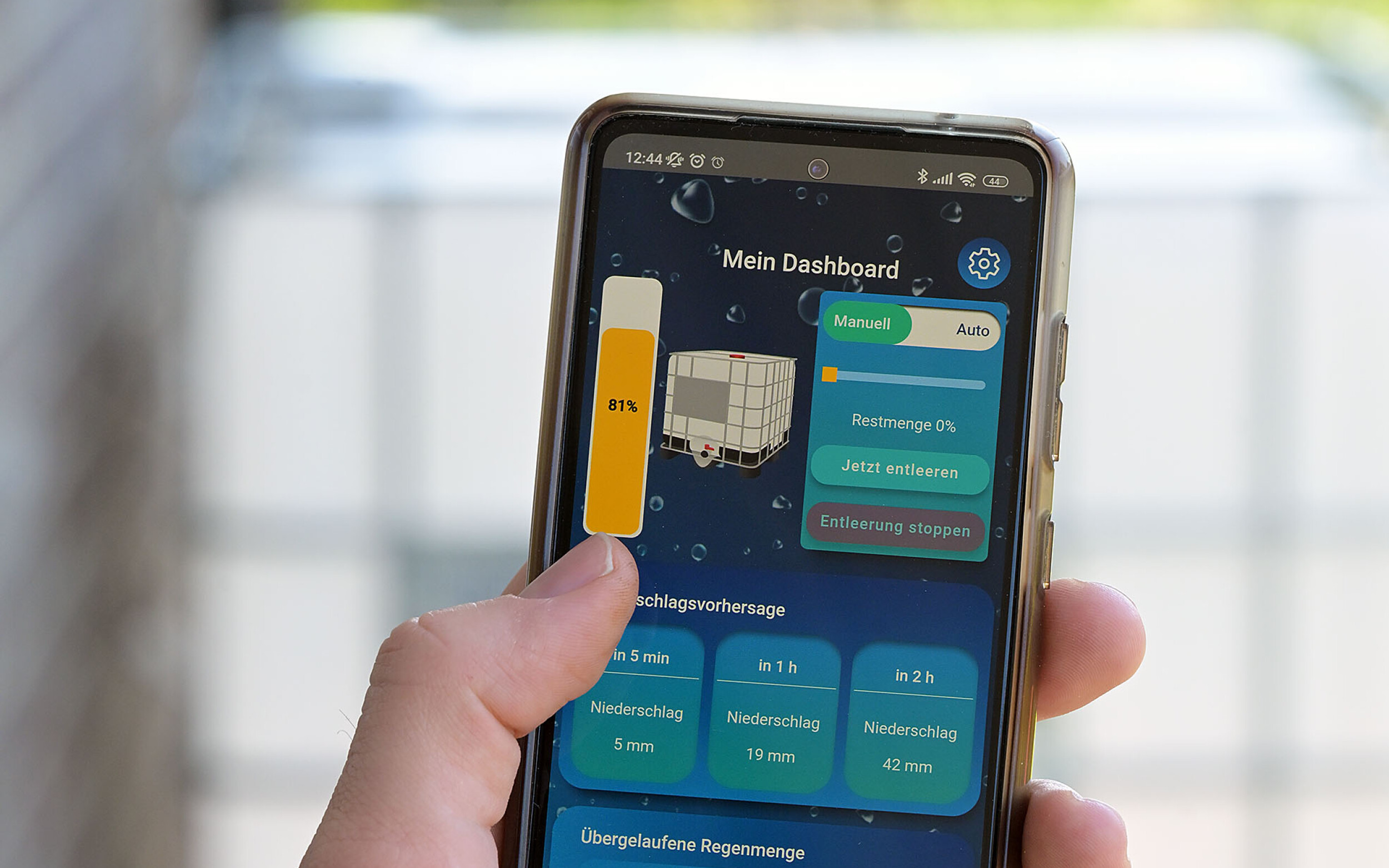 App für den Braintank