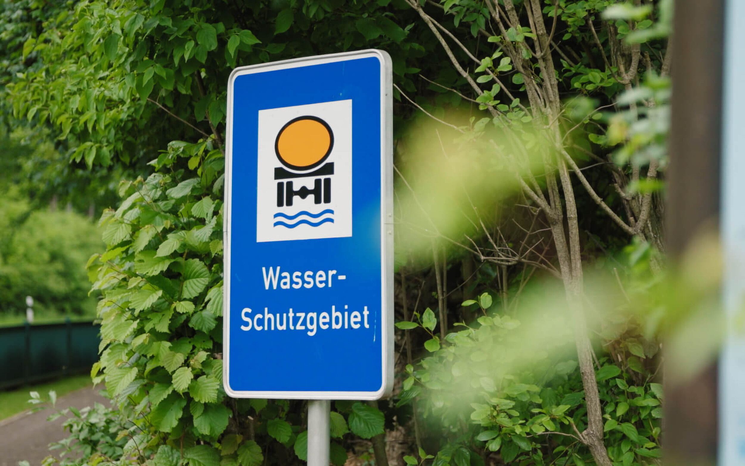 Schild Wasser-Schutzgebiet