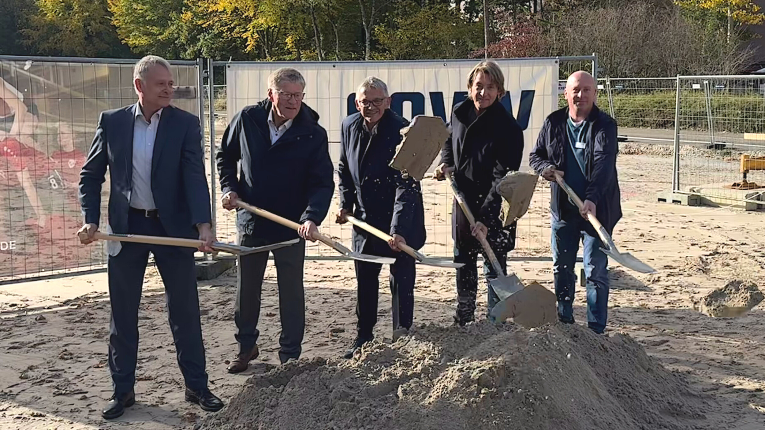 Spatenstich Neue OOWV-Betriebsstelle Aurich