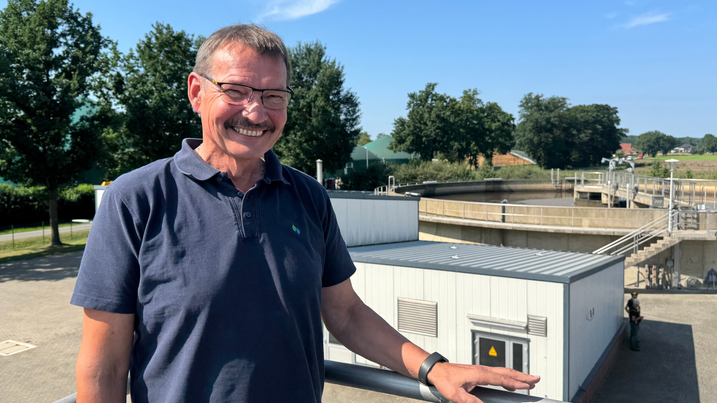 OOWV Dienstjubiläum Franz-Josef Meyer Kläranlage Damme